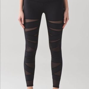 Lululemon Tech Mesh Wunder Under Leggings